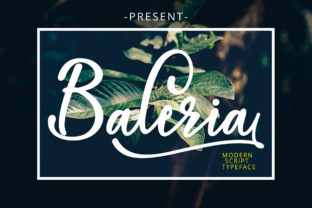 Baleria Script: The Perfect Handmade Font for Crafters
