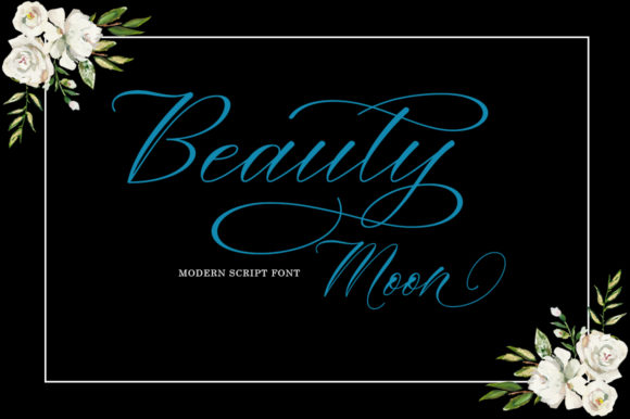 Beauty Moon Script: A Modern Typeface for Editorial Design