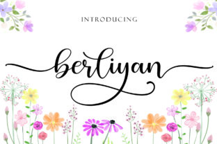 Berliyan Script Font for Small Business Branding