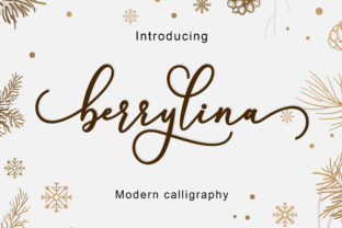 Berrylina Script Font for Branding