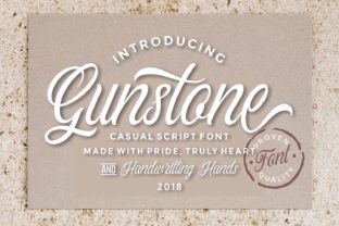 Gunstone Script: A Vintage Typeface for Branding