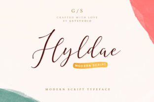 Hyldae Script: A Romantic Typeface for Editorial Design