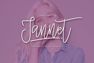 Jannet Script: A Playful Typeface for Editorial Design