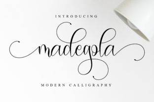 Madegola Script: A Modern Typeface for Makers