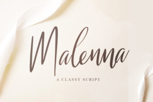 Malenna Script: A Signature Font for Makers