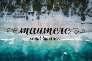 Maumere Script: An Elegant Typeface for Branding
