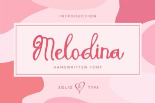 Melodina Script: A Bold Typeface for Modern Branding