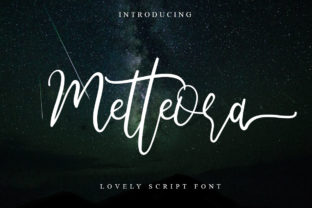Metteora Script: A Handwritten Font for Modern Web Design
