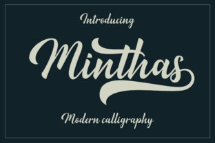 Minthas Script: A Bold Typeface for Marketers
