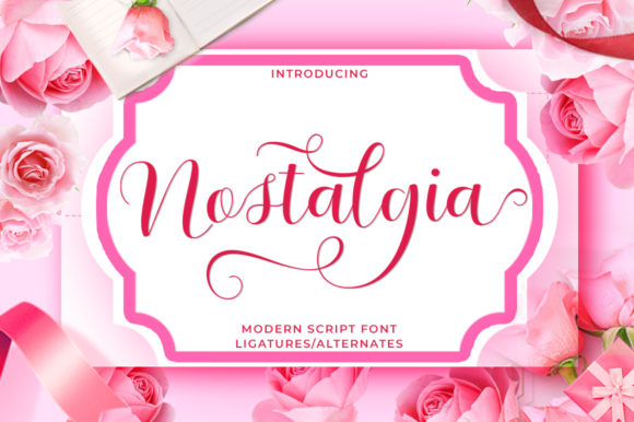 Nostalgia Script: A Bold Typeface for Marketers