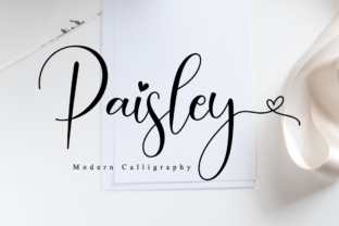 Paisley Script: A Refined Typeface for Modern Editors