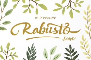 Rabusto Script: A Typeface for Modern Editorial Design