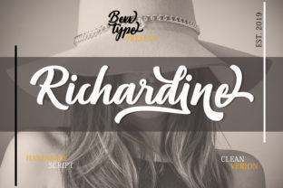 Richardine Script: A Retro Typeface for Bold Branding