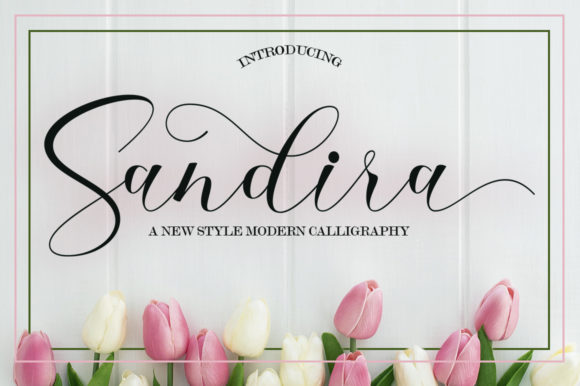 Sandira Script: The Perfect Typeface for Crafters