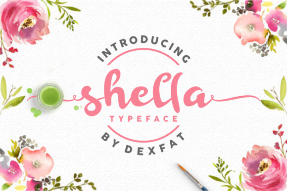 Shella Script: A Handwritten Font for Festive Campaigns