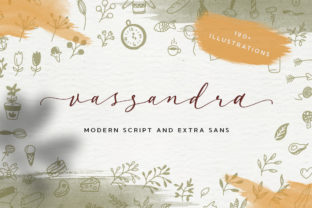 Vassandra Script: A Sweet Font for Modern Crafters